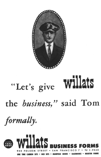 Let's give Willats the _business_